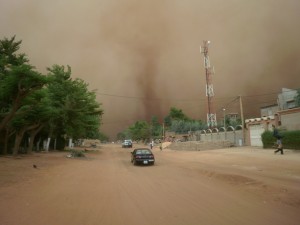 cell tower in Burkina Faso