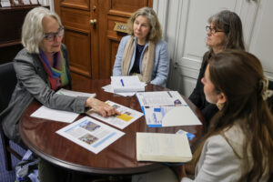 Scientists participating in congressional meeting